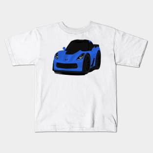 Z06 BLUE Kids T-Shirt